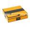 luxury custom cedar luxury travel case box yellow cigar humidor for Cigar storage