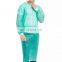 Disposable Gown Non-woven PP Isolation Gown green surgical gown