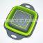 Collapsible Silicone Colanders Strainers 2 Piece