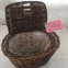 China Supplies High Quality Large Size Willow Basket With Handle