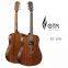 Stock wholesale 41 inch full mahogany top and side back solid wood guitar