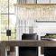 Modern American Crystal Glass Rod Pendants Chandelier Lighting Fixture For Living Room Dining Room Kitchen Island Foyer Lobby