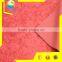 Pink velvet upholstery tricot warp knitting fabric for cushion