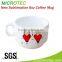 funny ceramic mug cup wholesale for sublimation, 8oz coffee Mug sublimation mugs,