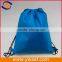 2015 new products Plastic cool drawstring shopping bag