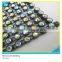 Plastic Crystal Banding Trim Sew on Ss10 3mm AB Crystal Black Banding 10 Yards