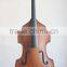 unfinished 1/16 gamba shaped student hybrid double bass/ solid top