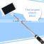 Mini Foldable All-In-One Monopod tripod,wired Selfie Stick for mobile devices QC32