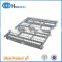 Heavy duty stackable metal warehousing pallet