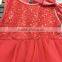 Wholesale new stylish boutique golden sequin bridesmaid baby girls dress for Christmas