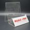 custom wholesale retail counter acrylic intelligent power storage portable power supply display stand