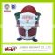 Hot sell Santa Claus flower pots metal Christmas decoration