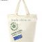 heavy duty cotton canvas shopping tote bag