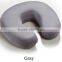 Neck Support U Shaped Rest Car Travel Comfort Pillow Solid 10 Colors Memory Foam pillow