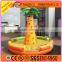 Commercial Use Interesting Banana Inflatable Rock Climbing Wall for Sale
