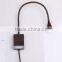 3w Brozen flexible reading wall lamp with 1w screen light