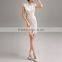 High Quality Fashionable high neck evening dress