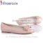 Wholesale OEM ODM genuine leather flat shoes middle-aged women shoes flat shoes