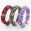 girl design paracord bracelet Survival Bracelet Weaves Style