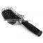 Hot Selling Portable Barber Anti-static Soft Curved Vent Salon Hairdressing Tool Rows Tine Comb Hair Brush Plastic 26.5 7.5cm