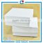 Square shape white gift packaging box cosmetic box package for sale