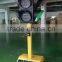 Hot selling kutuo mobile solar traffic light 300mm solar lighting traffic signal light