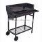 New arrival top brand park trolley barrel standing bbq grill