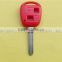 Colorful cover Blue Red Pink Yellow 2 BTN remote car key blanks for Toyota RAV4 replacement