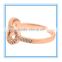 Infinity Jewelry -CT Diamond Infinity Symbol Ring In Rose Gold