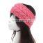 2015 fashion cotton knitted headband crochet women hair accessories