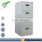 Gray office 3 drawer metal file cabinet