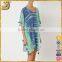 SHANGYI batwing sleeve kaftan printed kaftan dresses