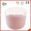 Wholesale custome size white pp empty double layer cream lotion jar container with inner cap,white hand face cream jar