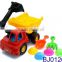 Funny kids sand toy bucket cartoon octopus beach toy set