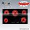 Hot sale promotional commerical small double induction cooker parts