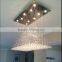 Modern Rain Drop Crystal Ball Pendant Chandelier LED Lighting Fixture                        
                                                Quality Choice