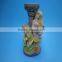 Resin display craft woman statue for home decoration