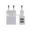 5v 1a mini wall usb travel charger for iPhone/ipad/ipod/ Samsung