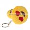 New Arrival Hot Sale Soft Smile Face Emoji Keychain Toys