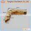 Fashion right-angle side metal corner protector with diamond for bag accessory