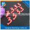 ABS car stickers with 3M glue which won't hurt cars