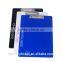 A4 Hard Plastic Metal Clip File Menu Hanging Board