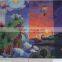 Blue new design animal wonderful fashion kids play mat