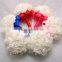 Handmade Bridal Flower Wedding Bouquet Crystal Pearls Silk Satin Brooch Rose