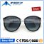 Latest style dark black front sunglasses metal and acetate sunglasses