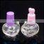 Unique 7ml duck shaped glass nail polish bottles with cap