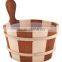 Wonderful Sauna Accessories wooden sauna bucket and spoon