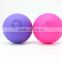 quality product colorful logo engraved lacrosse ball for fitness massage