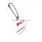 oem silicone key chain hook