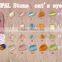 2016 New Style 3d Nail Fancy Opal Stone, Cute Cat's Eye Resin Stone for Nail, Colorful Nail Art Decoration